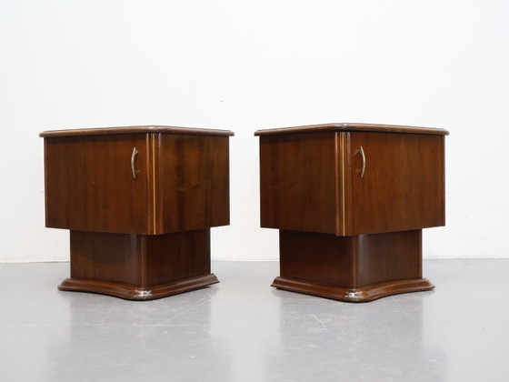 Image 1 of Set nachtkastjes art deco
