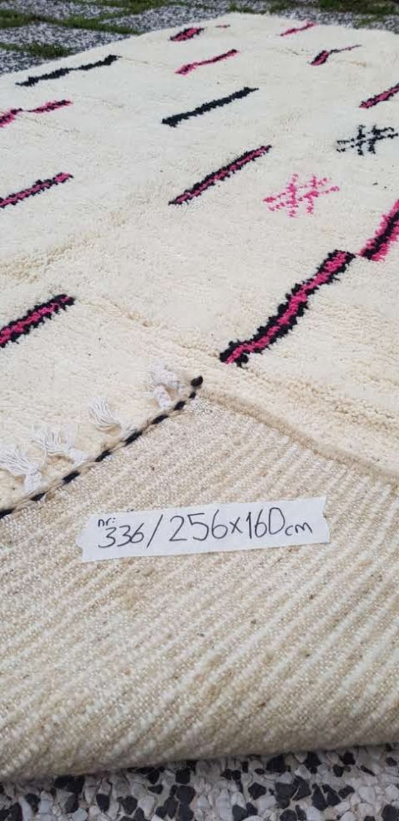 Image 1 of Handgeknoopt Berber kleed wol 256x160cm