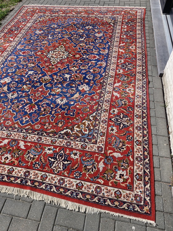 Grande tappeto orientale annodato a mano – 378 x 268 cm – Tappeti, Cotton, Wool (photo 3 of 15)