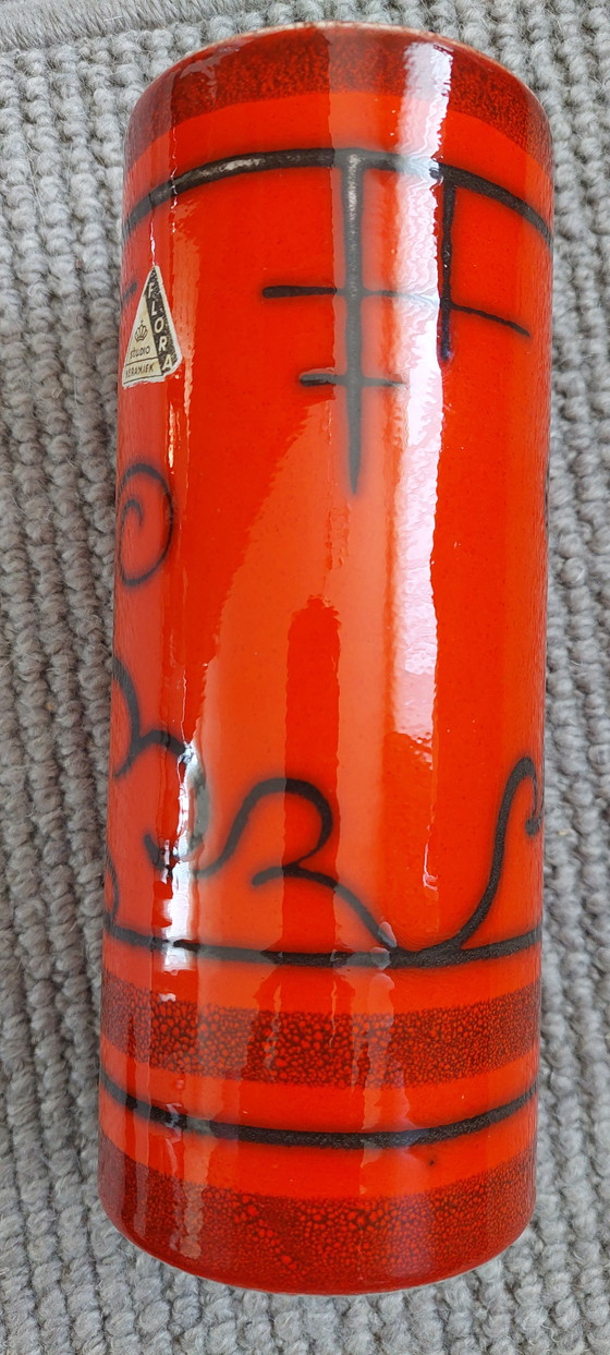 Image 1 of Flora Gouda Holland vase, Tokyo decor, no. 933