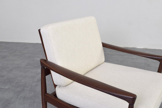 Image 1 of Mid-Century Teak Kolding Lounge Chair by Erik Wørts for IKEA, 1960s