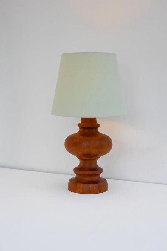 Image 1 of Mid-century modern Scandinavian oak table lamp from Möllers