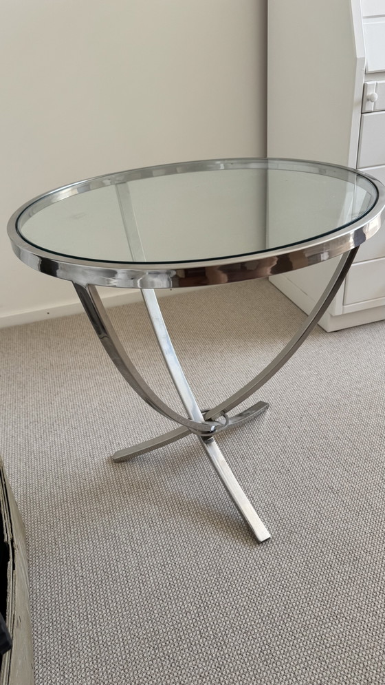 Mesa auxiliar Novo – Mesas auxiliares, Glass, Metal (photo 4 of 5)