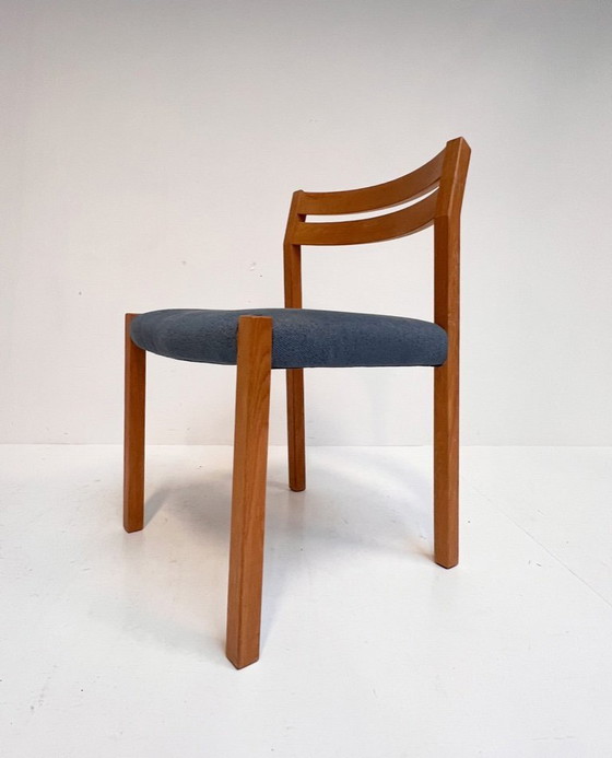 Image 1 of Set van 4 Niels Otto Moller stoelen Model 84, 1960's