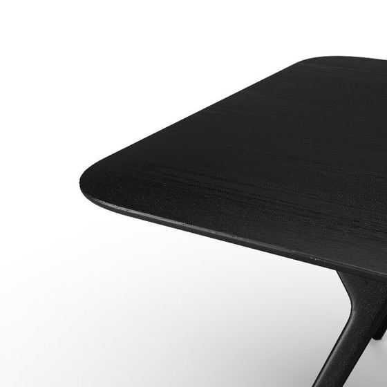 Image 1 of Stellar Works Rén Dining Table, Black Oak - Space Copenhagen