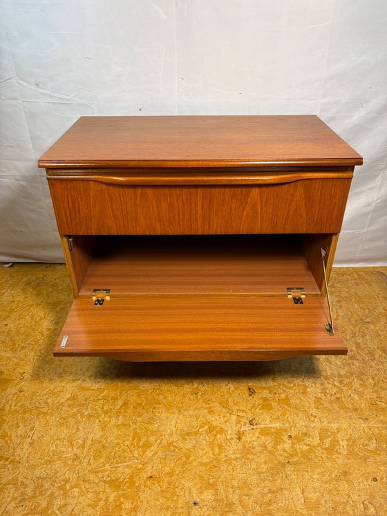 Meuble TV Vintage en Teck | Années 70 | Design Scandinave & Danois | Superbe Meuble Rétro Mid-Century en Teck (photo 4 of 8)