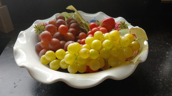 Image 1 of ciotola portafrutta piatto da portata decorazione ceramica greca