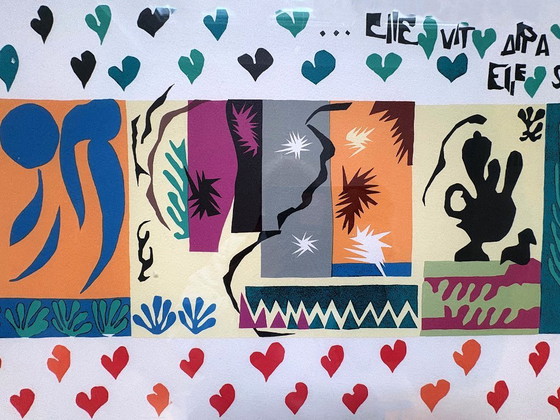 Image 1 of Ensemble de deux estampes modernistes en couleurs d'après Henri Matisse : Les Mille et Une Nuits (1950) et la série Jazz (1947)