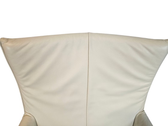 Image 1 of Montis - diseño Gerard van den Berg - modelo Chaplin - Piel - crema/blanco -.