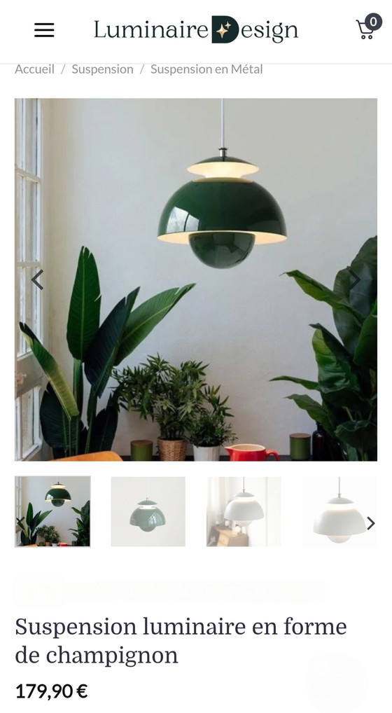 Image 1 of Retro-Hängeleuchte