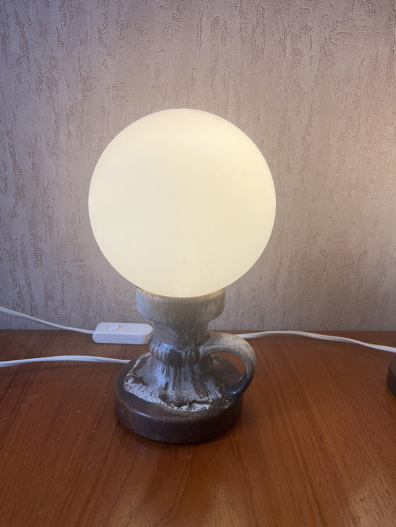 Image 1 of 2x lampada vintage fat lava