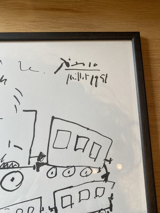 Image 1 of Pablo Picasso Victor Hugo et le Voyage Lithographie 1951