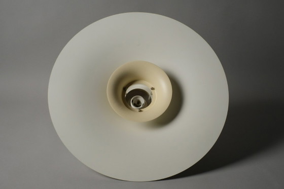 Lampe à suspension Lyskær Belysning, éclairage moderne danois des années 1970. – Plastic (photo 9 of 9)