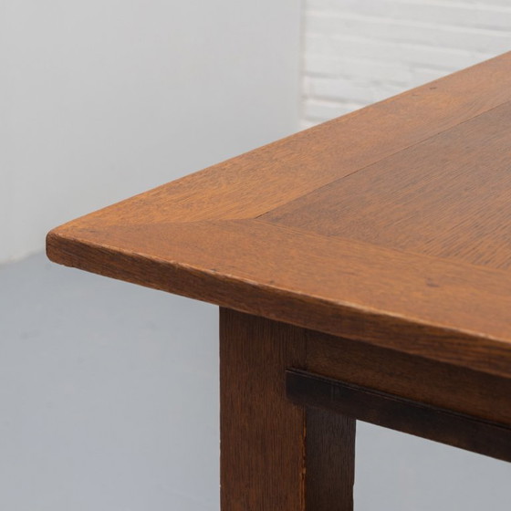 Verlengbare Art Deco Eettafel 30's – Wood (photo 9 of 17)