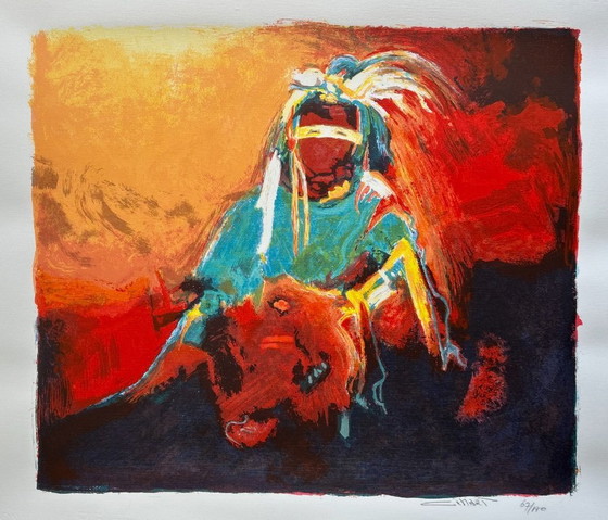 Image 1 of Zeefdruk Gerard 't Hart