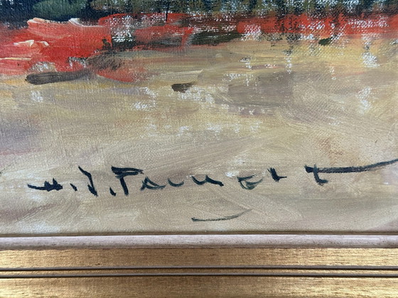 Huile H.J.Pauwels – H.J. Pauwels, Objets d'art, Bois, Toile (photo 4 of 9)