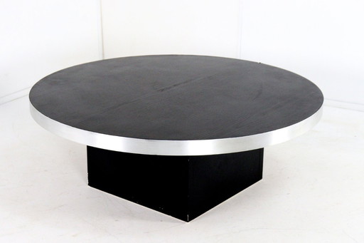 Table basse de style Willy Rizzo vintage