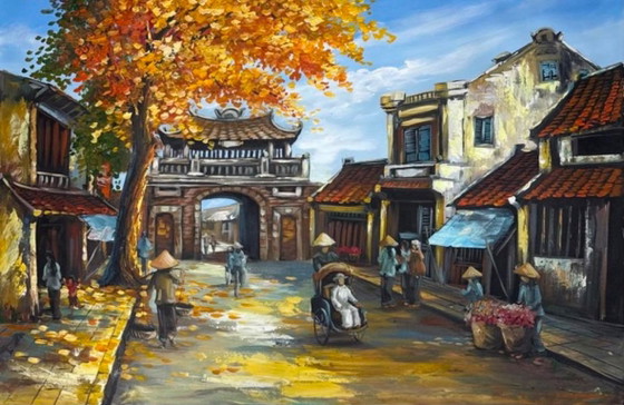 Whispers of the Imperial City (2026) – Paintings & Drawings, Canvas (photo 11 of 12)