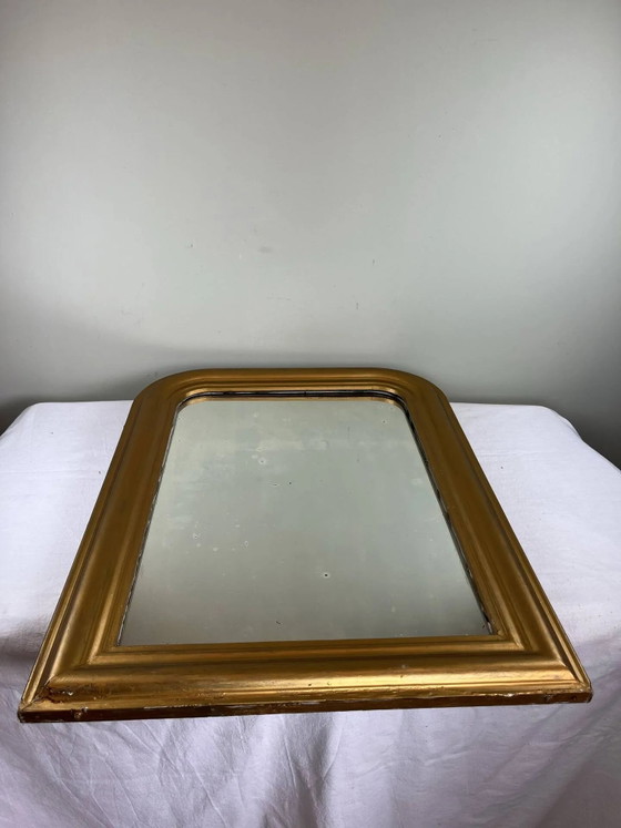 Antiker vergoldeter Spiegel aus dem späten 19. Jahrhundert. – Wood, Glass (photo 14 of 14)