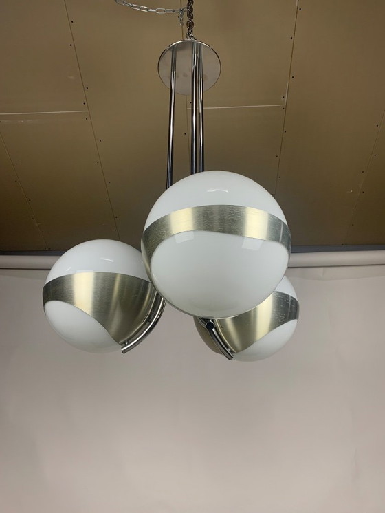 Image 1 of Lamperti-Kronleuchter Italien 1970er Jahre