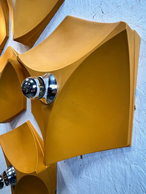 Image 1 of Lampade da parete vintage Hoffmeister Space Age, Germania 1970