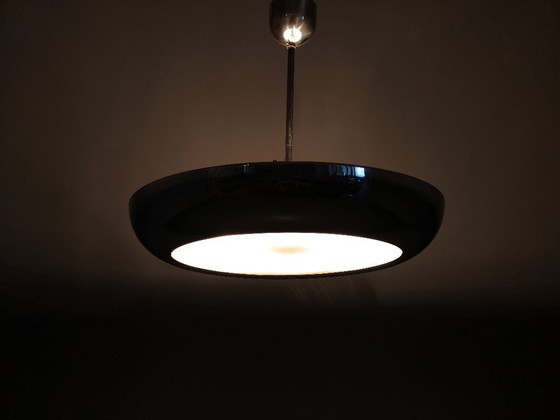 Image 1 of Suspension Bauhaus en forme d'OVNI par Josef Hurka pour Napako, années 1930