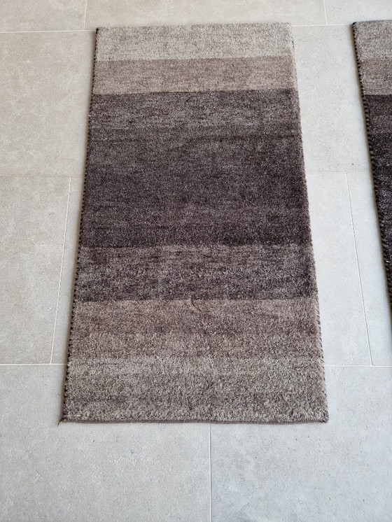 Image 1 of 2 tappeti India Gabbeh S-07/Grigio + certificato