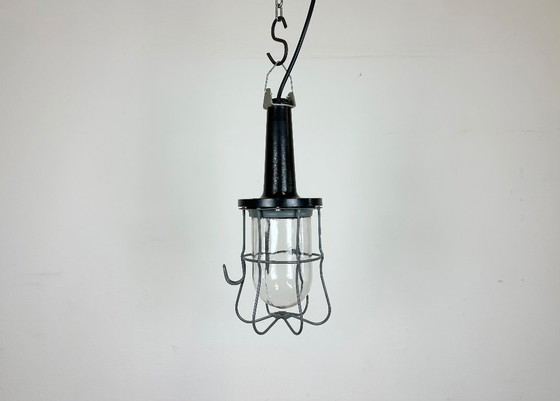 Image 1 of Vintage industriële bakelieten hanglamp, jaren 60