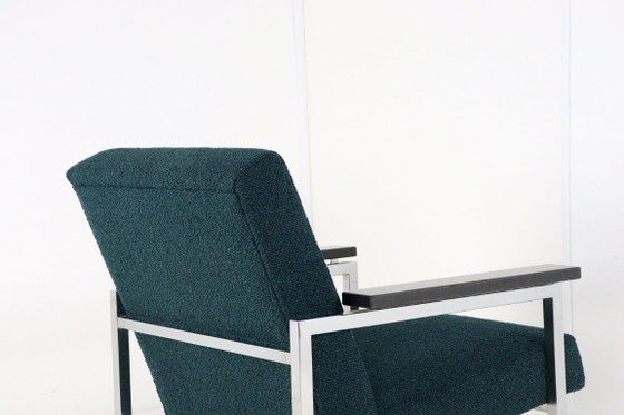 Image 1 of Gijs van der Sluis fauteuil no 30 stoel nieuw gestoffeerd vintage