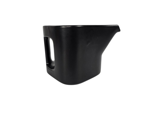 Laveno Ravelli - Makio Hasuike - Italia - Teiera minimalista di design in nero opaco - 1975 – servies, Ceramic (photo 2 of 9)