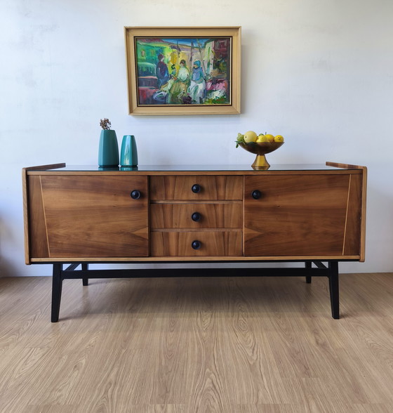 Image 1 of Large Sideboard Bilea from the 1960s .