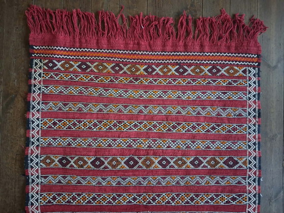 Handmade Zemmour Berber Kilim 155×95cm, Rugs & carpets, Wool, Multi Color (photo 5 of 12)
