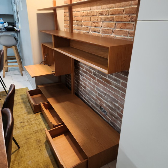 Image 1 of Libreria/mobile TV Portobello - Rovere massello