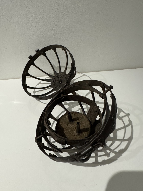 Image 1 of 19th century gyroscopic boat lantern