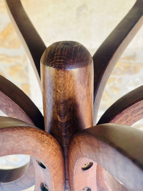 Image 1 of Porte-manteau sur pied de style moderne du milieu du siècle, par Baumann, années 1960