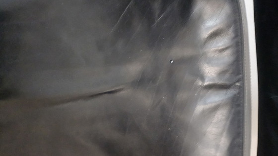 Image 1 of Mid Century Design sillón de cuero sillón Hermann Miller negro