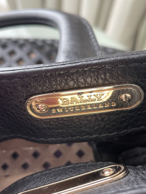 Bally black pristine handbag