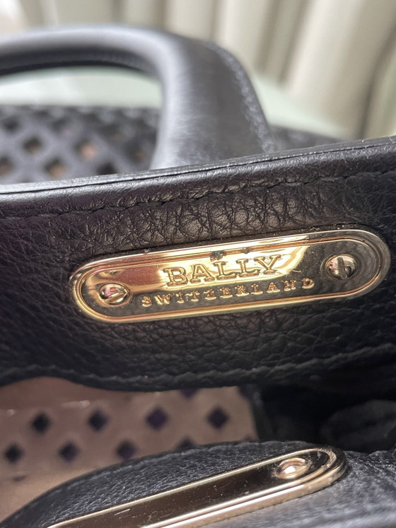 Image 1 of Bally black pristine handbag