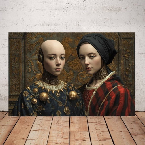 Photo printed on plexiglass / Baroque art revisited / Limited edition