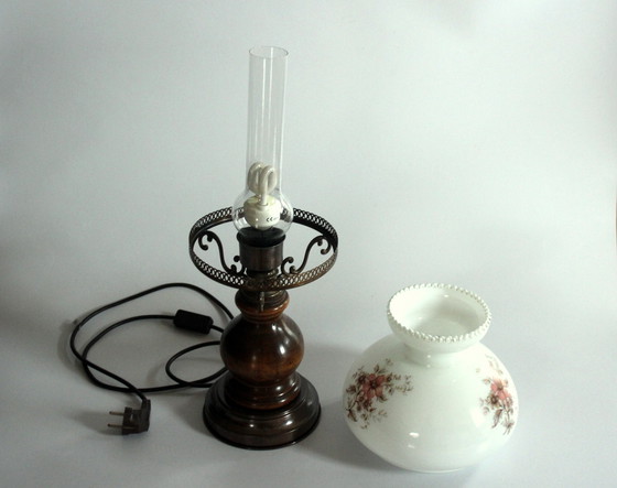 Image 1 of Living room lamp table lamp country house style vintage