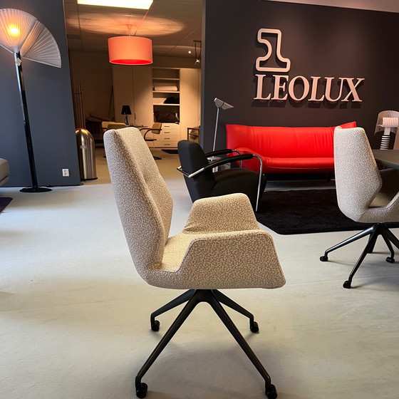 Image 1 of Leolux Mime Twist eetkamerstoel (set van 4)