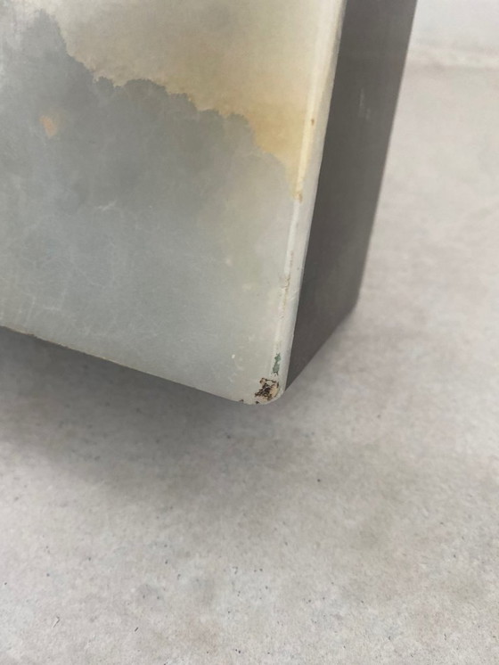 Image 1 of Art Deco Onyx Mantel Clock Set – 3-piece set – ca. 1930