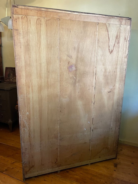 Roller Shutter Archive Music Cabinet, 3-Panel, 50s French – Storage cabinet, Wood (photo 15 of 20)