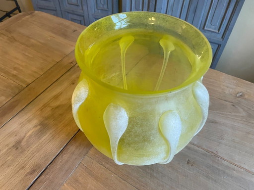 Vase Murano Scavo 1970s
