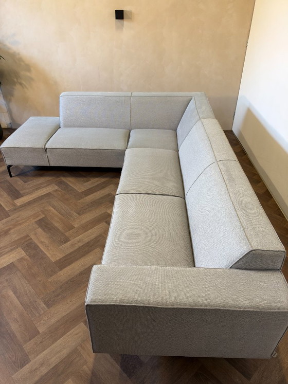 By SIDDE Ecksofa 296x235cm, Stoff, Metall, Grau, Modern (Foto 8 von 13)