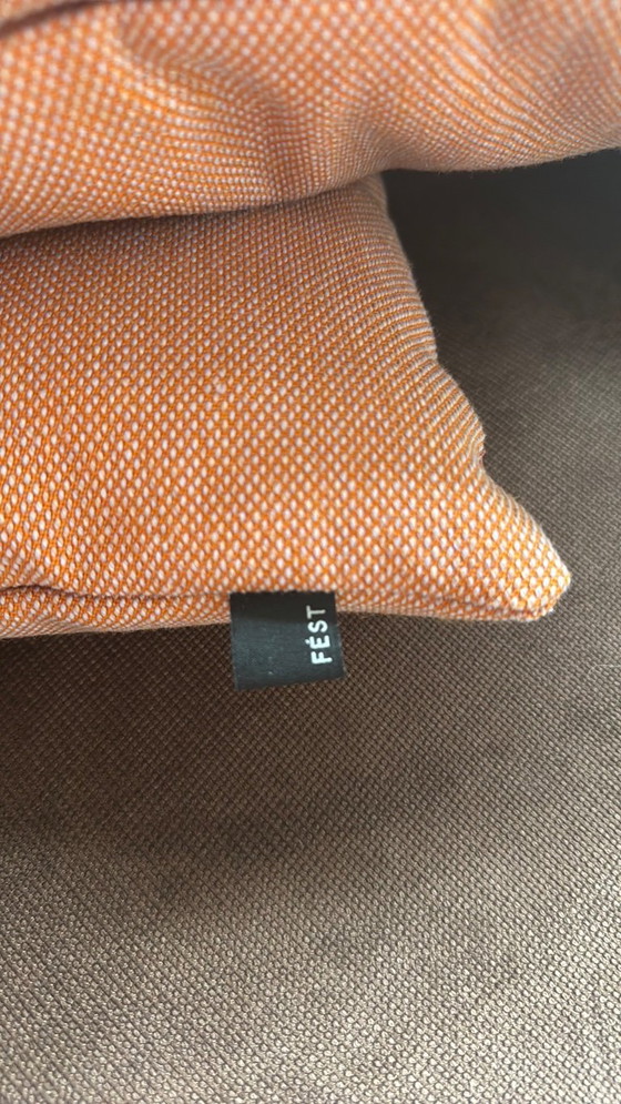 4 neue Eli Cushion Steelcut Quarter Terra Cushions Fest Old Pink – Fést Amsterdam, Kissen, Textile, Wool (photo 5 of 5)