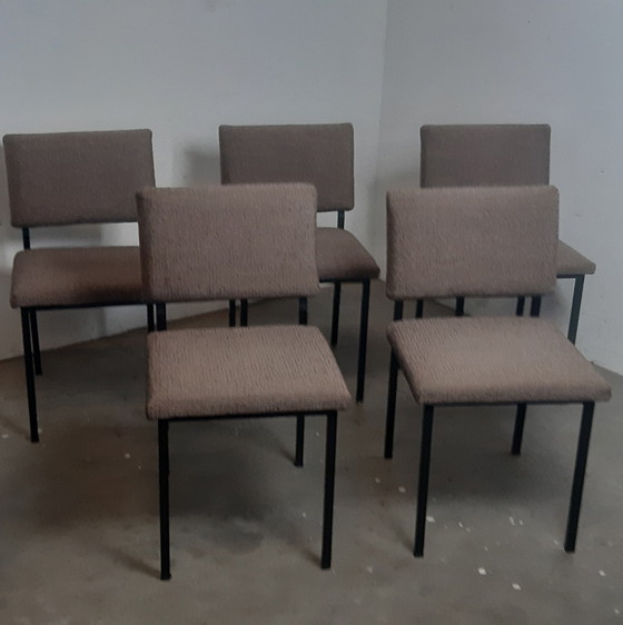 Image 1 of Set of 5 Martin Visser dining chairs for Spectrum Mid - Century Design