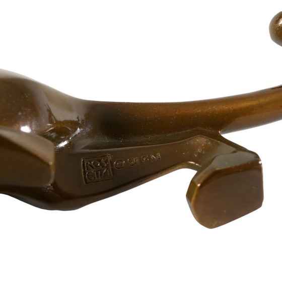 Image 1 of Zeldzame bronzen sculptuur PUMA, Janet Rosetta