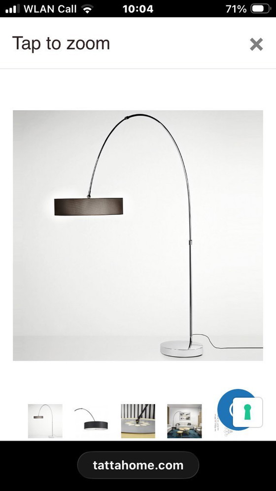 Image 1 of Lampada da terra Estiluz Iris