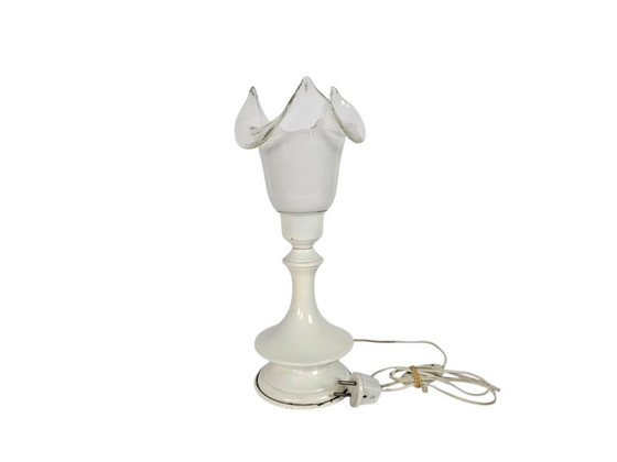 Image 1 of Creazioni Milan Art Ottone -  Murano - tafellamp - Italie - 3e kwart 20e eeuw